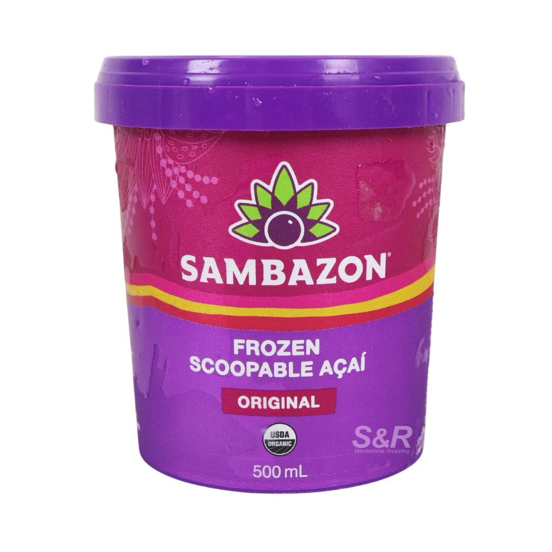 Sambazon Frozen Scoopable Açaí 500mL